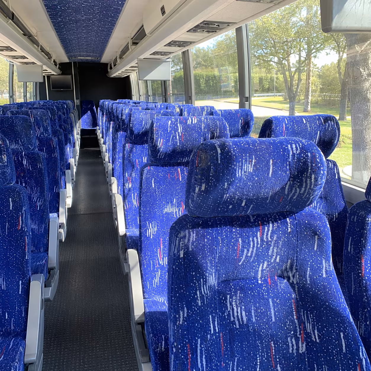 tuscaloosa charter bus inside