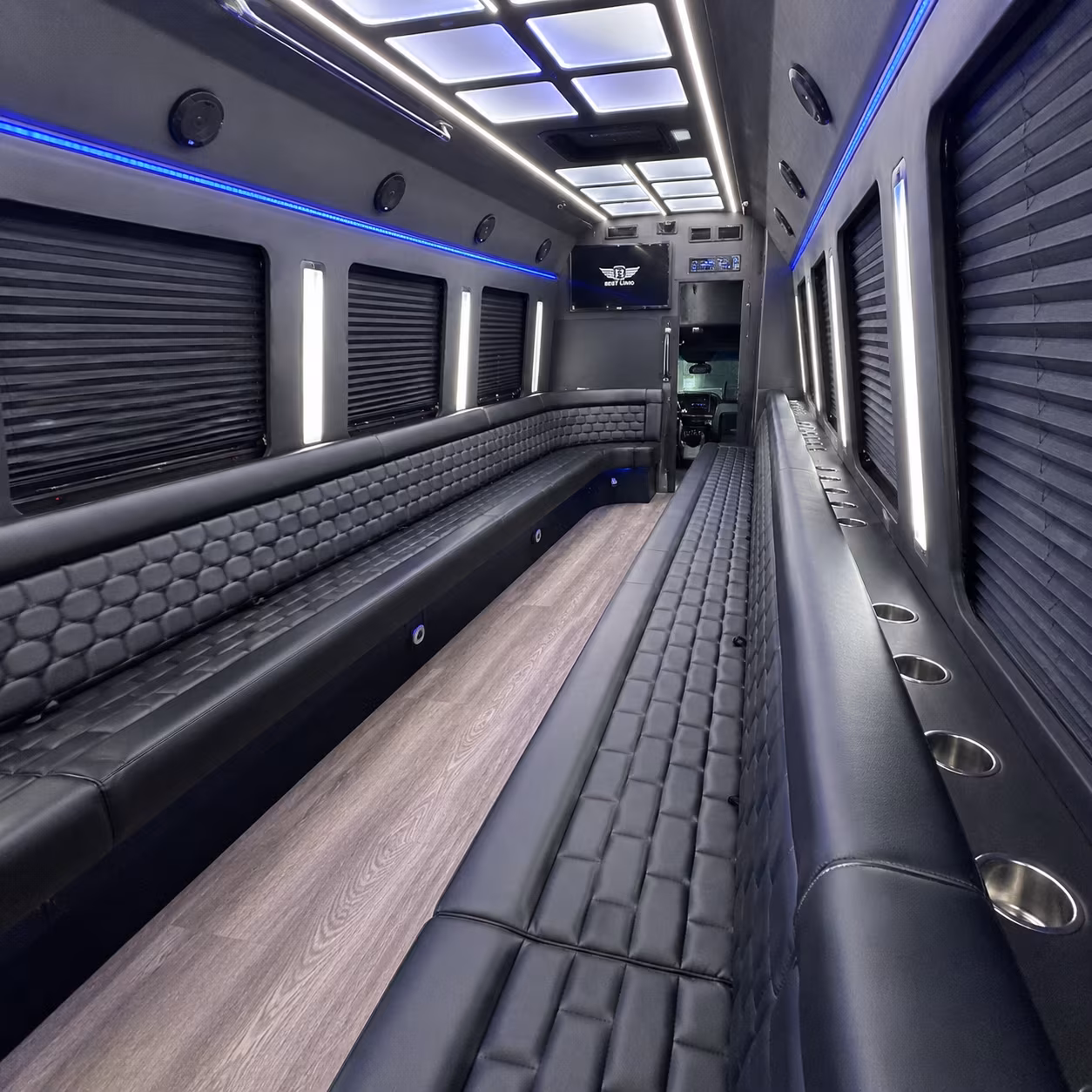 tuscaloosa party bus interior